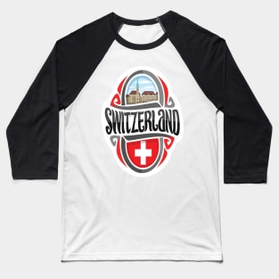 Switzerland Baseball T-Shirt